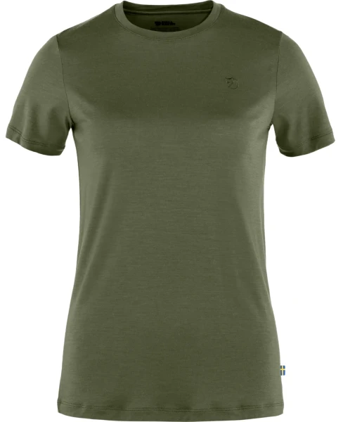 Abisko Wool SS W, kolor: 625 - Laurel Green