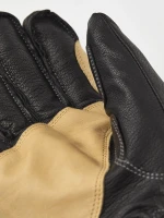 Hestra Army Leather Ascent 5-finger Black Light Brown - 4