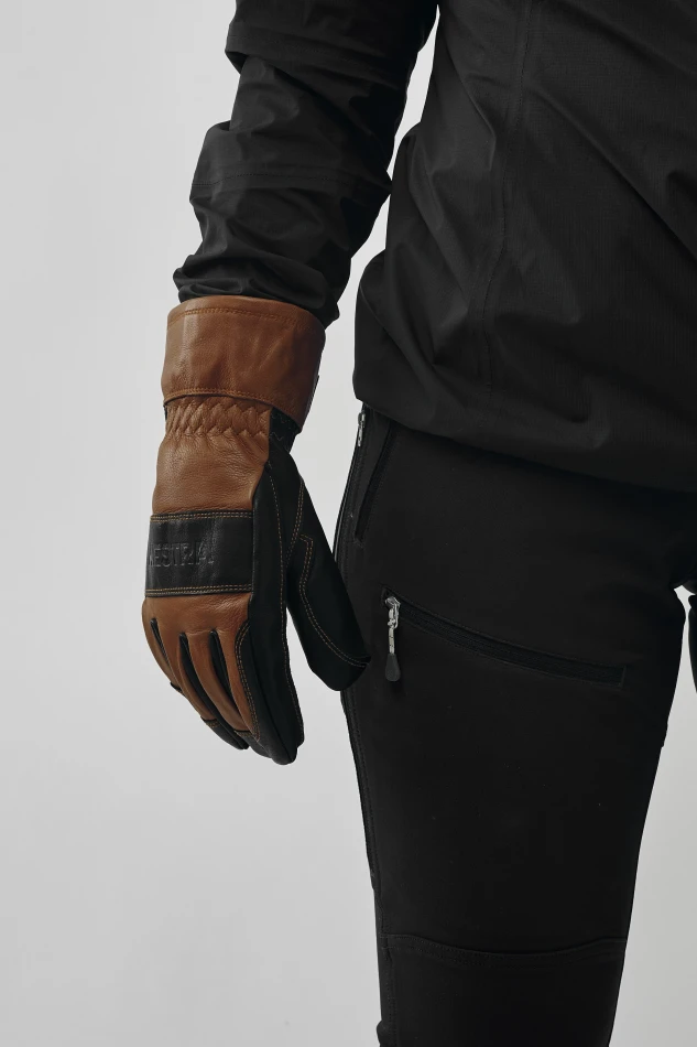 Falt Guide Gloves, kolor: 750100 - Brown / Black - 4