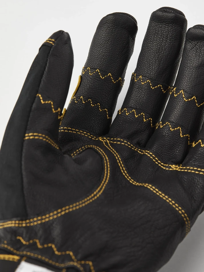 Hestra Ergo Grip Active 5 finger Black Black - 2