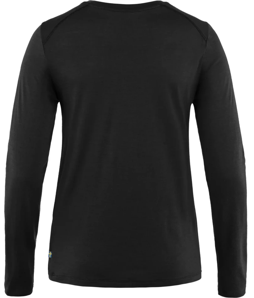 Abisko Wool LS W, kolor: 550 - Black