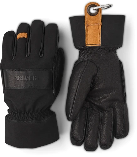 Hestra Highland Glove 5-finger - zimowe rękawice outdoorowe z wełną merino