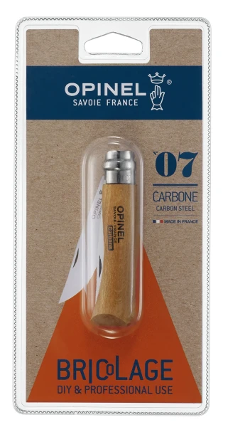 Opinel Carbon Blister No. 07