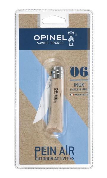 Opinel Inox Blister No. 06