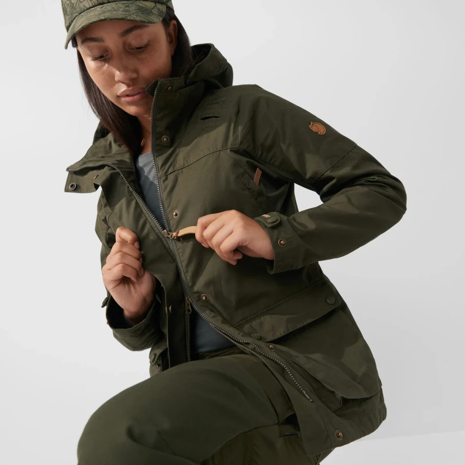 Fjallraven Forest Hybrid Jacket W, kolor: 633 - Dark Olive