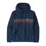 Line Logo Ridge Stripe Uprisal Hoody, kolor: Lagoom Blue
