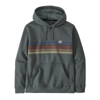 Line Logo Ridge Stripe Uprisal Hoody, kolor: Nouveau Green