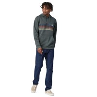 Line Logo Ridge Stripe Uprisal Hoody, kolor: Nouveau Green