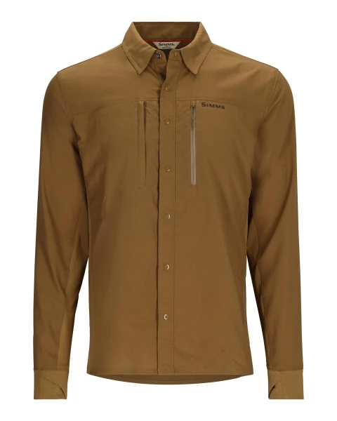 Intruder Bicomp Fishing Shirt, kolor: 1211 - Driftwood