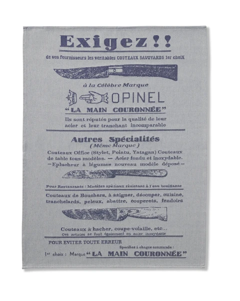 Opinel Tea Towel, kolor: Exigez!