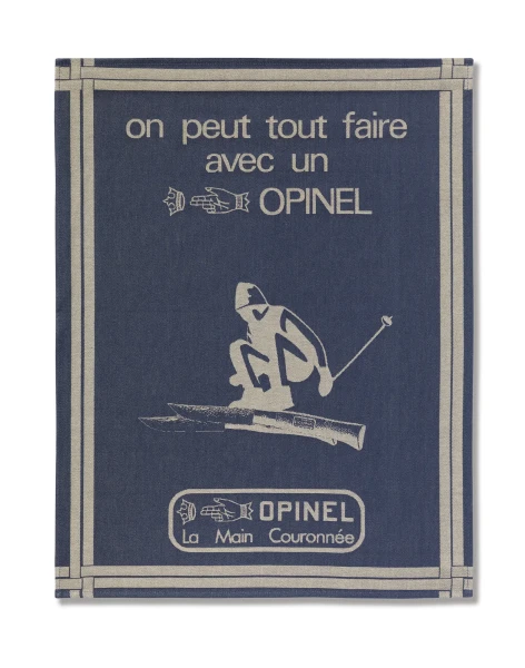 Opinel Tea Towel, kolor: On Peut Tout Faire