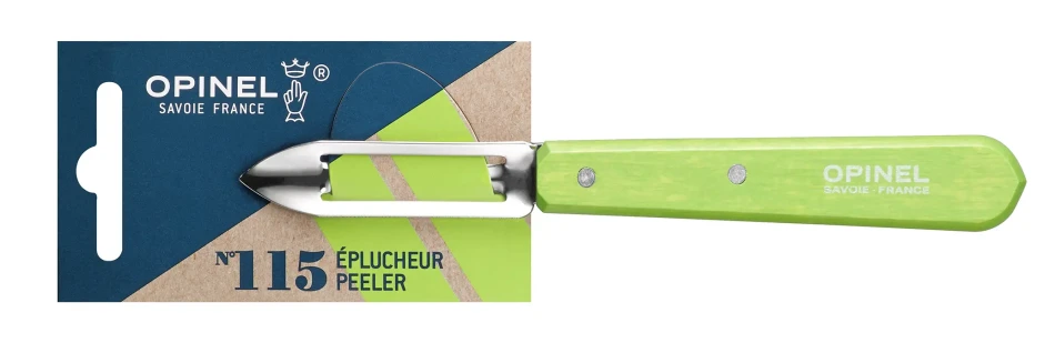 Opinel Peeler No.115, kolor: Green