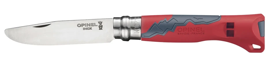 Opinel No.07 Outdoor Junior, kolor: Red