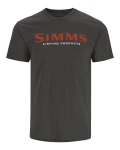 Logo T-Shirt, kolor: 1198 - Simms Orange / Charcoal Heather
