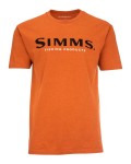 Simms Logo T-Shirt, kolor: 799 - Adobe Heater