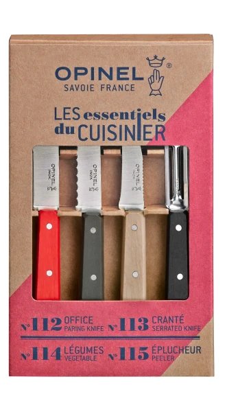 Opinel Loft 4 Essentials Knives Box Set