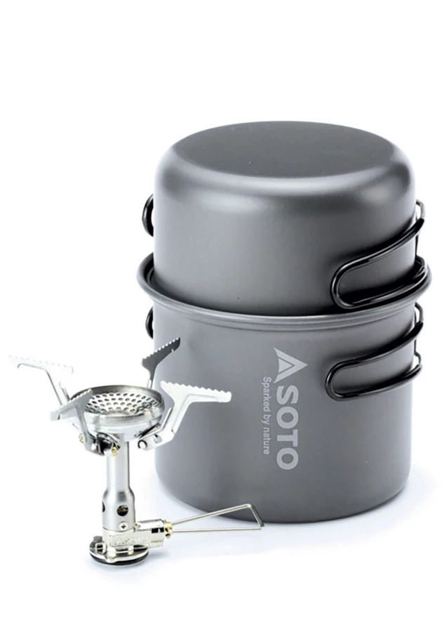 Amicus w/o igniter + Cook Set Combo