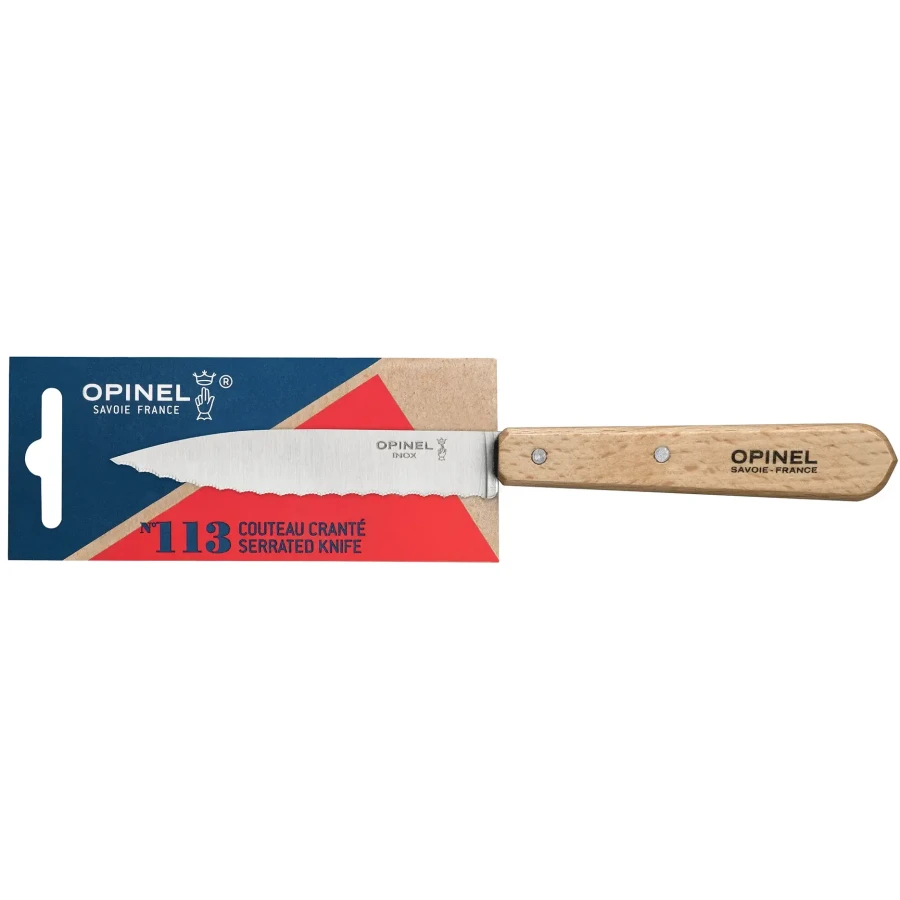Opinel Serrated Knife No.113