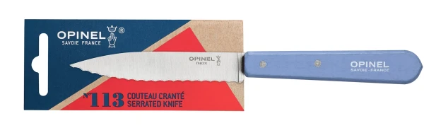 Opinel Serrated Knife No.113, kolor: Blue