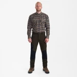 Northward Trousers, kolor: 378-999 - Bark Green / Black