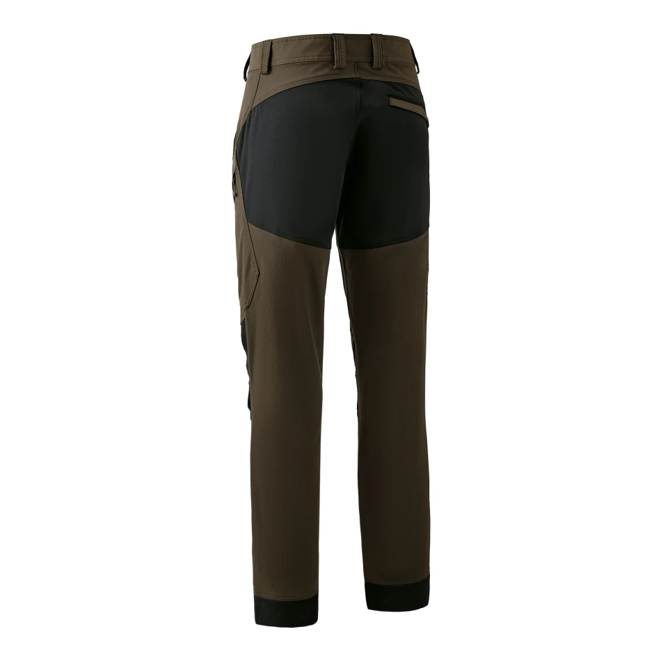 Northward Trousers, kolor: 378-999 - Bark Green / Black