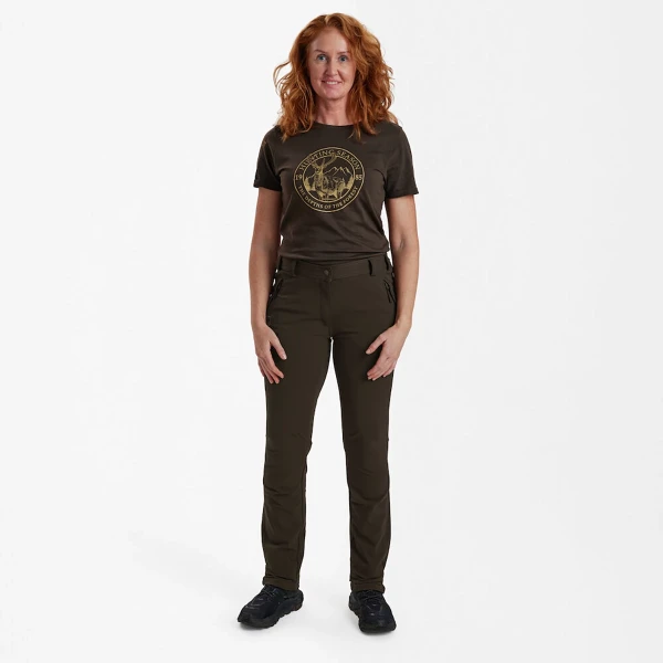 Lady Ann Full Stretch Trousers kolor: 381-Fallen Leaf