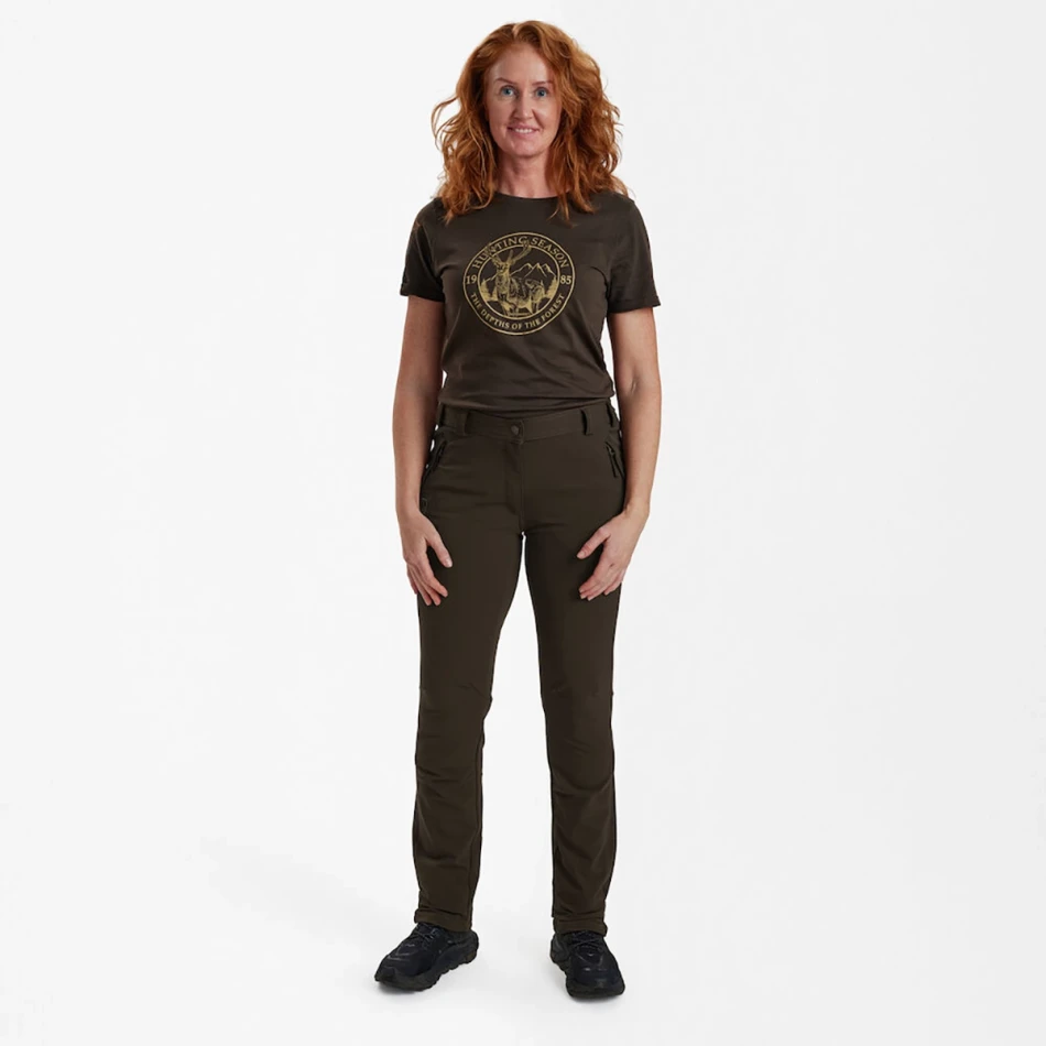 Lady Ann Full Stretch Trousers kolor: 381-Fallen Leaf