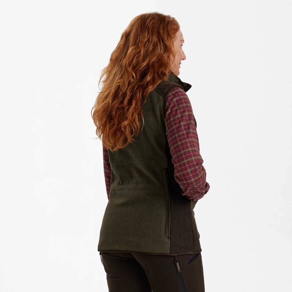 Lady Pam Shooting Waistcoat, kolor: 371 - Graphite Green