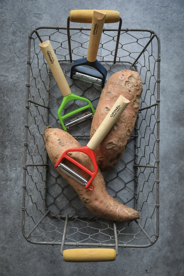 Opinel T-Duo wooden peeler