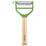 Opinel T-Duo wooden peeler, kolor: Green