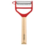 Opinel T-Duo wooden peeler, kolor: Red