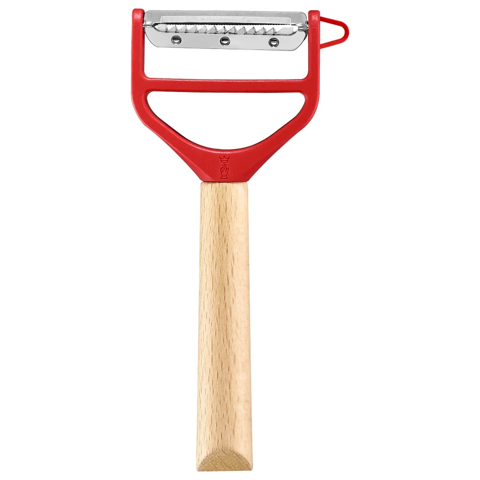 Opinel T-Duo wooden peeler, kolor: Red