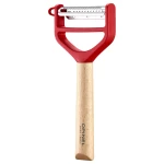 Opinel T-Duo wooden peeler, kolor: Red