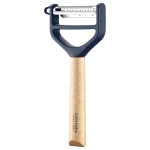 Opinel T-Duo wooden peeler, kolor: Blue