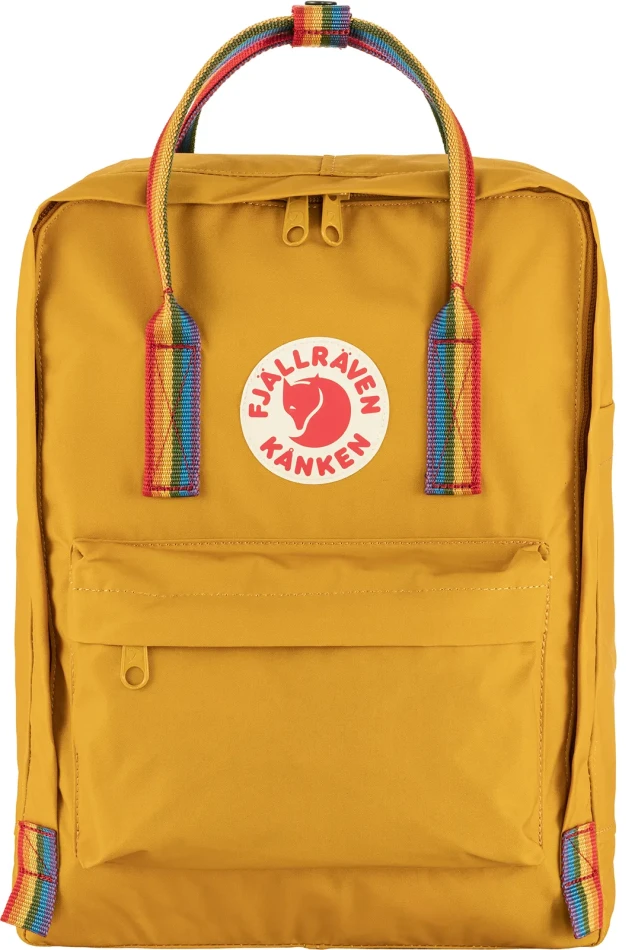Kanken Rainbow, kolor: 160-907 - Ochre-Rainbow Pattern