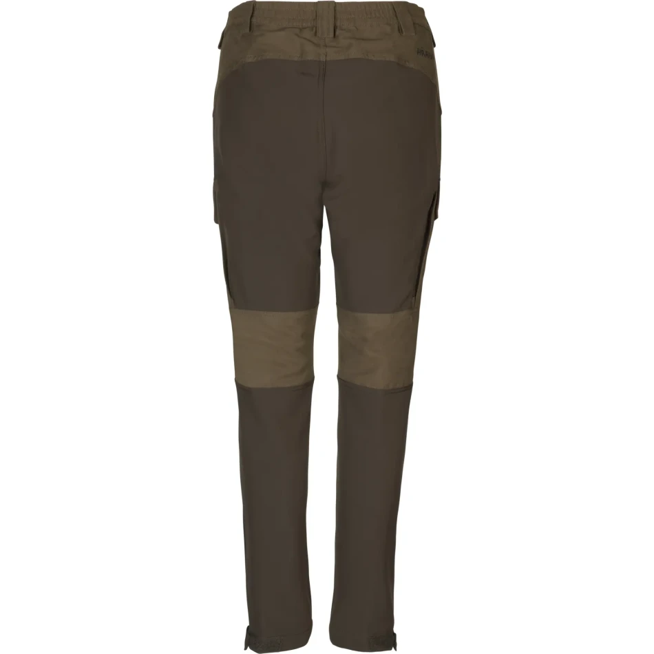Harkila Scandinavian Trousers Woman, kolor: Willow Green/Deep Brown