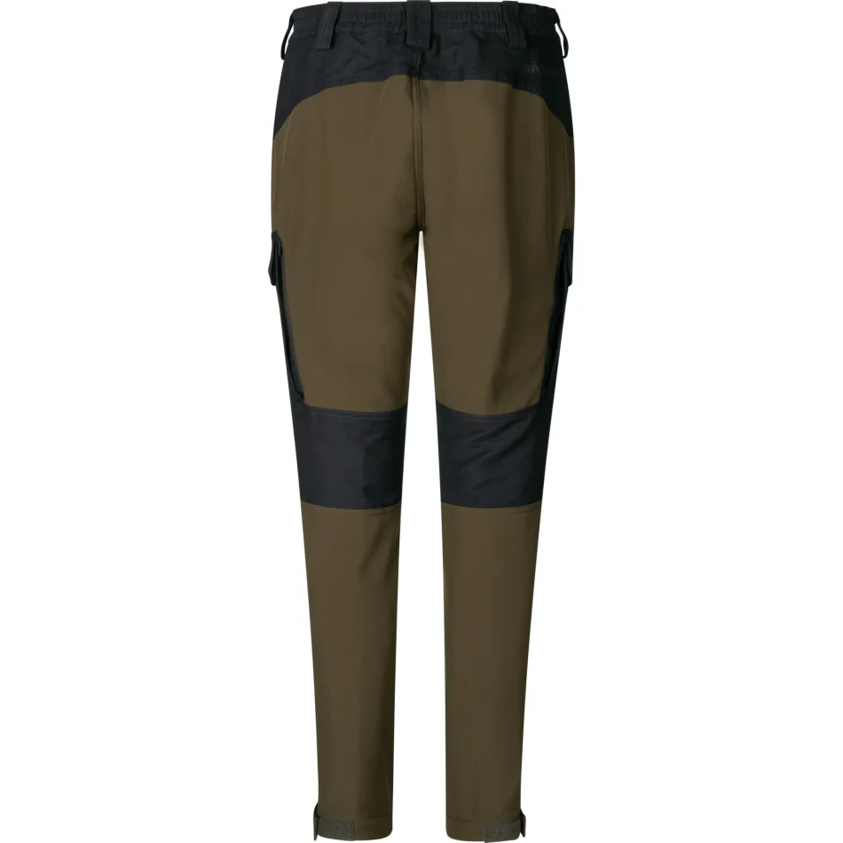 Harkila Scandinavian Trousers Woman, kolor: Willow Green/Deep Well Purple