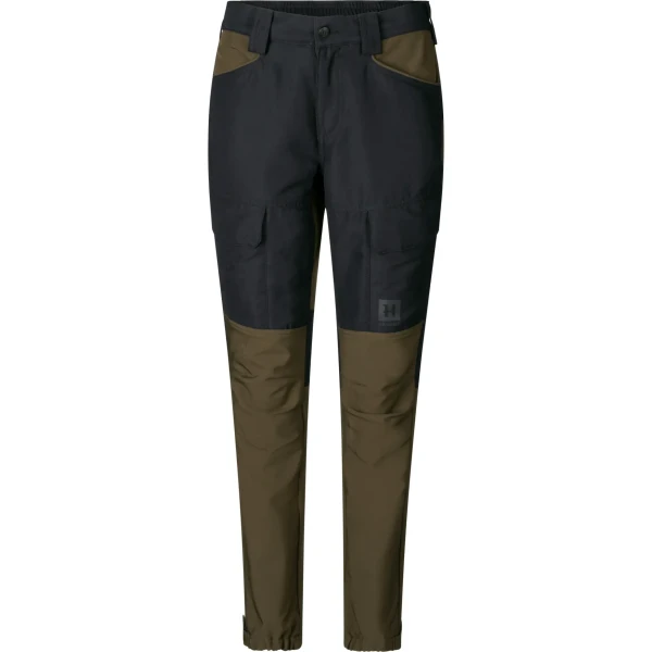 Harkila Scandinavian Trousers Woman, kolor: Willow Green/Deep Well Purple