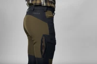 Harkila Scandinavian Trousers Woman, kolor: Willow Green/Deep Well Purple