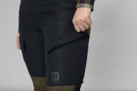 Harkila Scandinavian Trousers Woman, kolor: Willow Green/Deep Well Purple