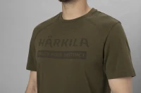 Harkila Logo S/S T-shirt, kolor: Willow Green