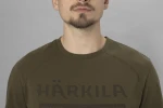 Harkila Logo S/S T-shirt, kolor: Willow Green