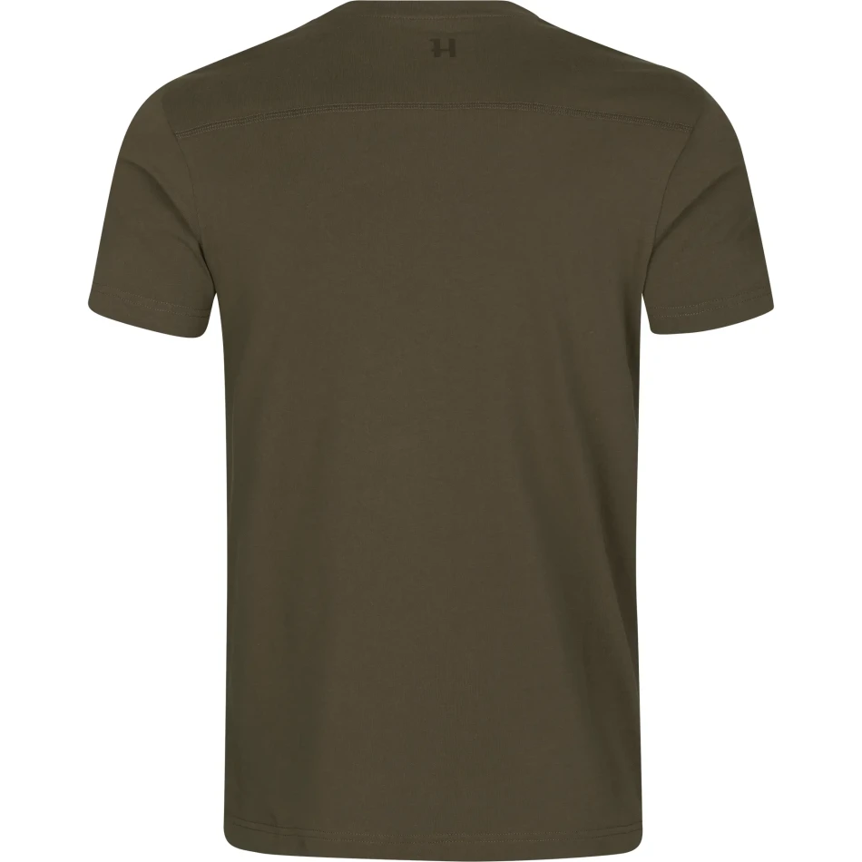 Harkila Logo S/S T-shirt, kolor: Willow Green