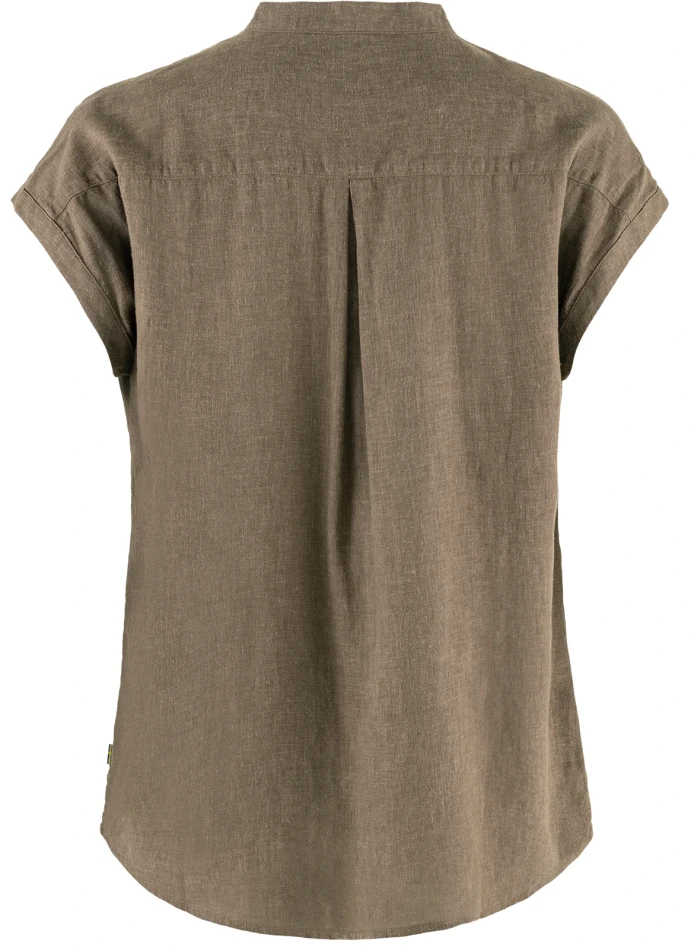 Ovik Hemp Shirt SS W, kolor: 244 - Suede Brown