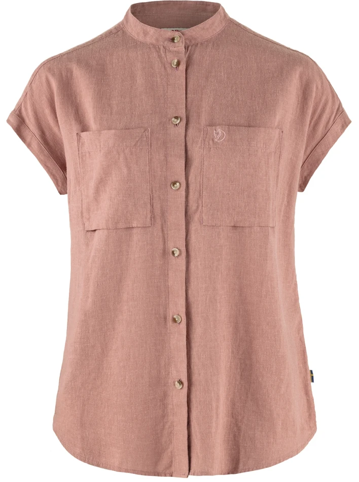 Ovik Hemp Shirt SS W, kolor: 300 - Dusty Rose