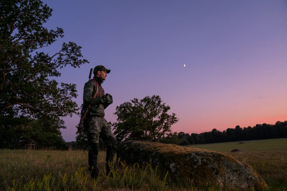 Harkila NOCTYX Camo Silent Trousers