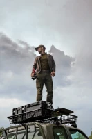 Harkila Olaf Fleece Jacket, kolor: Willow Green/Shadow Grey