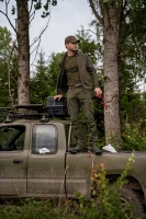 Harkila Olaf Fleece Jacket, kolor: Willow Green/Shadow Grey