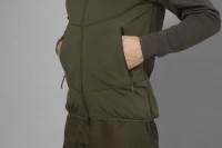 Harkila Olaf Fleece Jacket, kolor: Willow Green/Shadow Grey