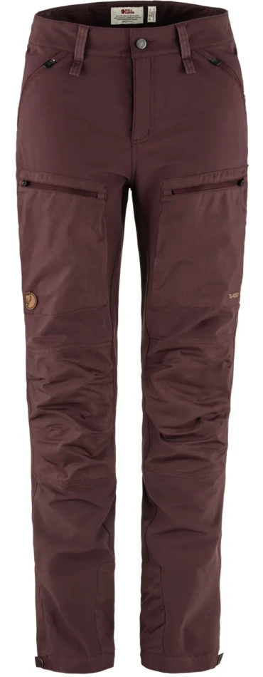 Fjallraven Keb Agile Trousers W, kolor: 357 - Port, 1